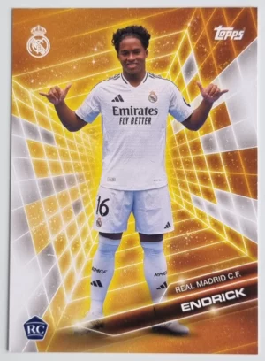 2024-25 Topps Real Madrid CF Fan Set Golden Future #GF5 Endrick