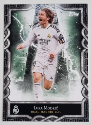 2024-25 Topps Real Madrid CF Fan Set Monolith #MO5 Luka Modric