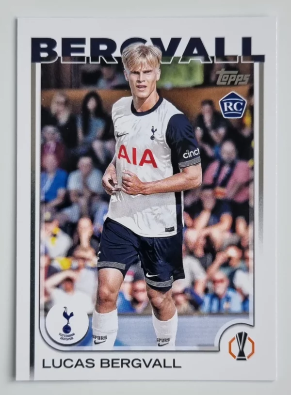 2024-25 Topps UEFA Club Competitions #112 Lucas Bergvall