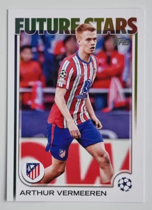 2024-25 Topps UEFA Club Competitions #135 Arthur Vermeeren FS