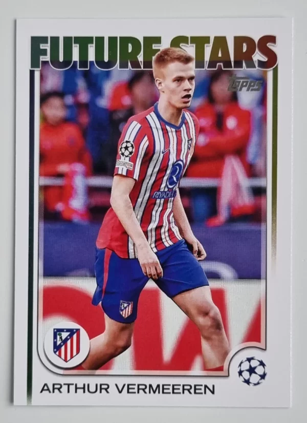 2024-25 Topps UEFA Club Competitions #135 Arthur Vermeeren FS