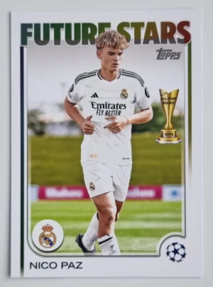 2024-25 Topps UEFA Club Competitions #14 Nico Paz FS
