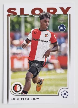 2024-25 Topps UEFA Club Competitions #160 Jaden Slory