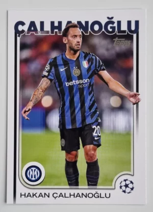 2024-25 Topps UEFA Club Competitions #165 Hakan Calhanoglu