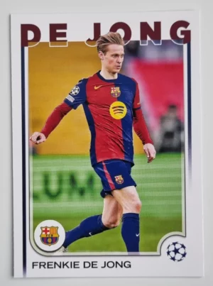 2024-25 Topps UEFA Club Competitions #172 Frenkie de Jong