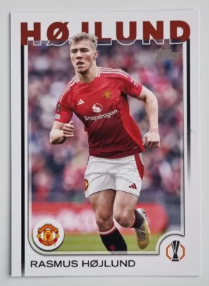 2024-25 Topps UEFA Club Competitions #184 Rasmus Hojlund