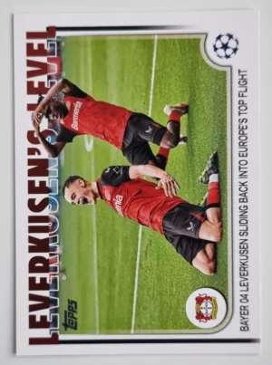 2024-25 Topps UEFA Club Competitions #186 Bayer 04 Leverkusen