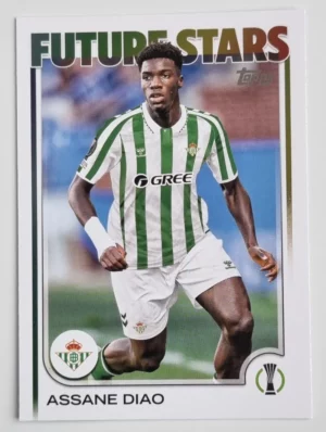 2024-25 Topps UEFA Club Competitions #188 Assane Diao FS