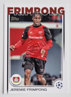 2024-25 Topps UEFA Club Competitions #78 Jeremie Frimpong