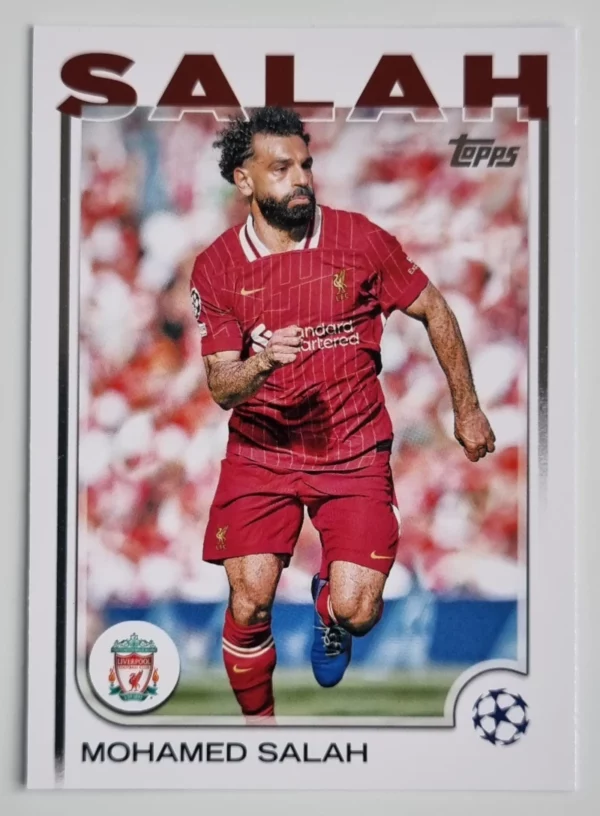 2024-25 Topps UEFA Club Competitions #87 Mohamed Salah