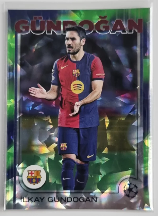 2024-25 Topps UEFA Club Competitions Northern Lights #185 Ilkay Gundogan