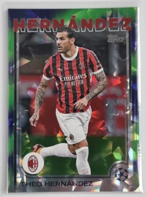 2024-25 Topps UEFA Club Competitions Northern Lights #65 Theo Hernandez
