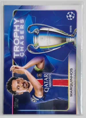 2024-25 Topps UEFA Club Competitions Trophy Chasers #RF17 Marquinhos