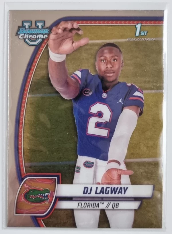 2024 Bowman Chrome University #63 DJ Lagway
