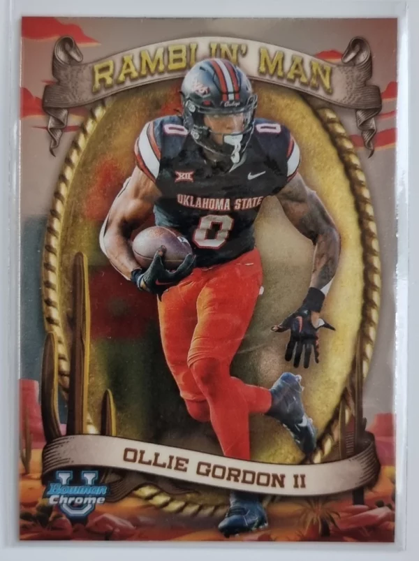 2024 Bowman Chrome University Ramblin' Man #RM3 Ollie Gordon II