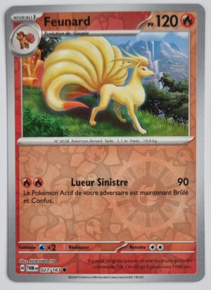 2024 Pokémon TWMFR #027/167 Feunard