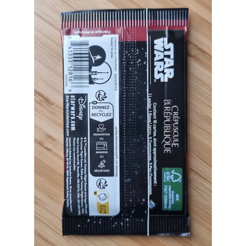 2024 Star Wars Unlimited Crépuscule de la République Booster – Image 8