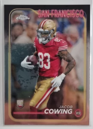 2024 Topps Chrome #285 Jacob Cowing