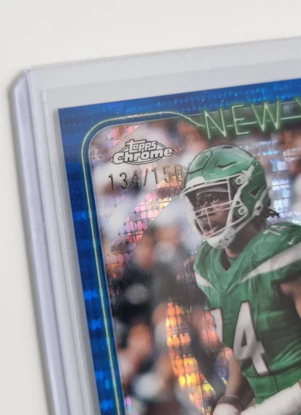 2024 Topps Chrome Blue Sonar Refractors #238 Olu Fashanu – Image 3