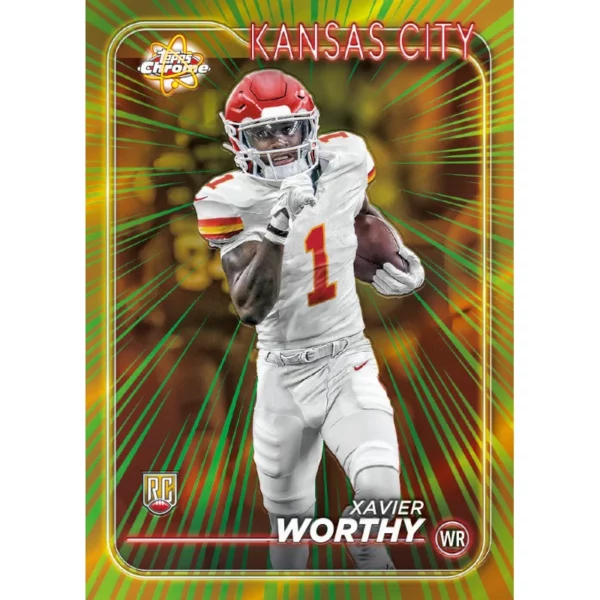 2024 Topps Chrome Football Value Box – Image 2