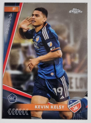 2024 Topps Chrome MLS #106 Kevin Kelsy