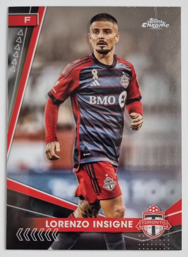 2024 Topps Chrome MLS #134 Lorenzo Insigne