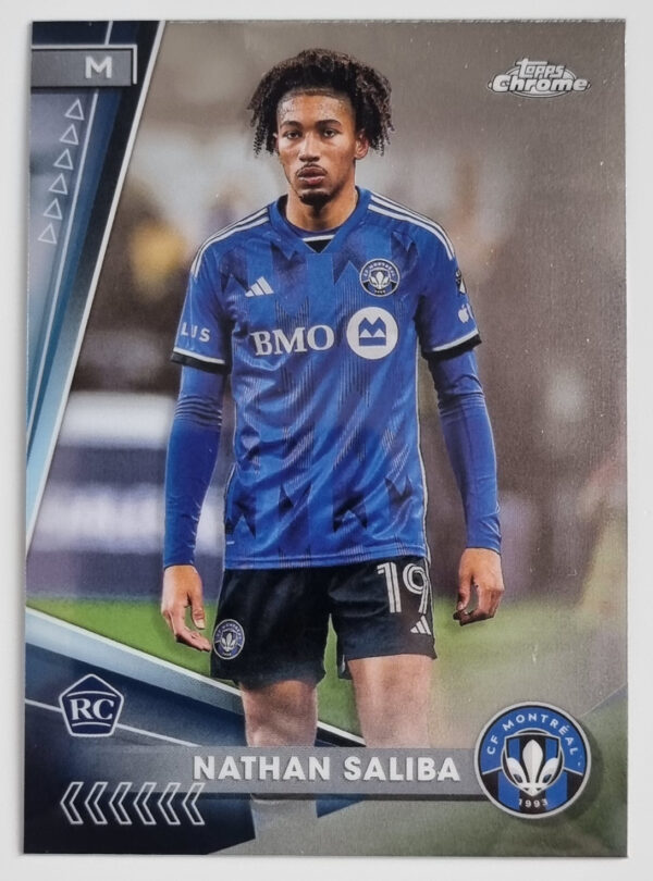2024 Topps Chrome MLS #135 Nathan Saliba