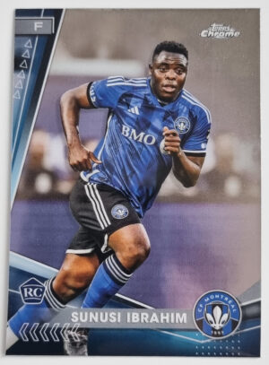 2024 Topps Chrome MLS #148 Sunusi Ibrahim