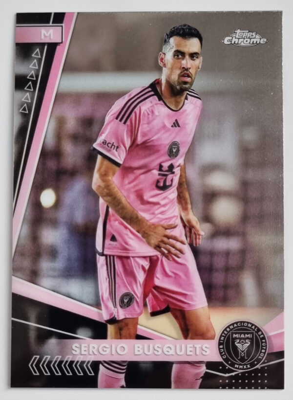 2024 Topps Chrome MLS #5 Sergio Busquets