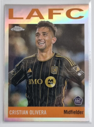2024 Topps Chrome MLS '64 Topps Football #64T8 Cristian Olivera