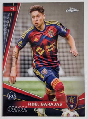 2024 Topps Chrome MLS #69 Fidel Barajas
