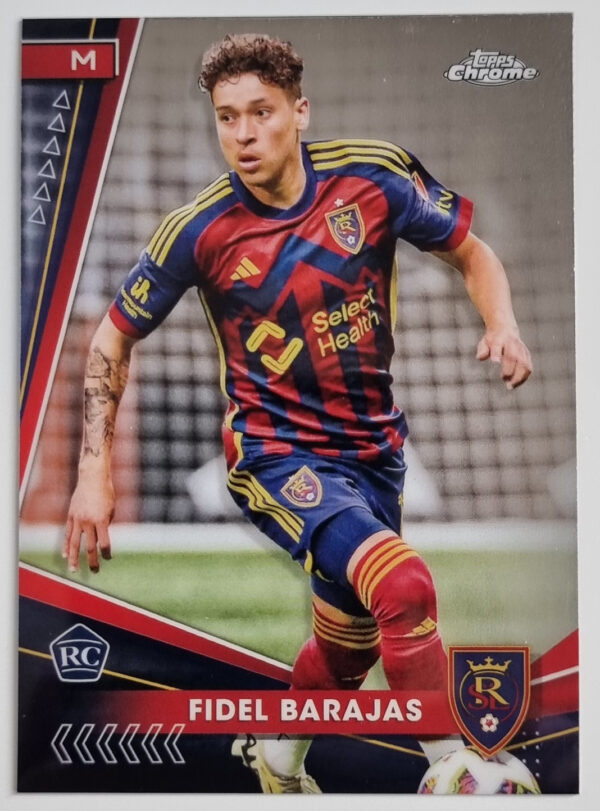 2024 Topps Chrome MLS #69 Fidel Barajas