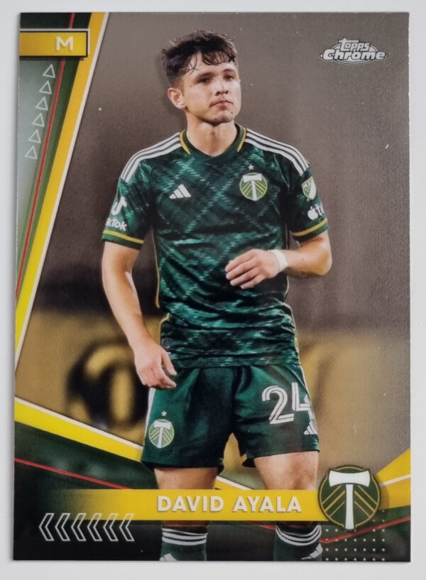 2024 Topps Chrome MLS #98 David Ayala