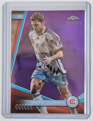 2024 Topps Chrome MLS Purple Refractors #16 Hugo Cuypers
