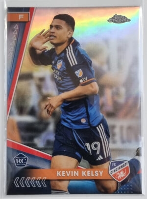 2024 Topps Chrome MLS Refractors #106 Kevin Kelsy