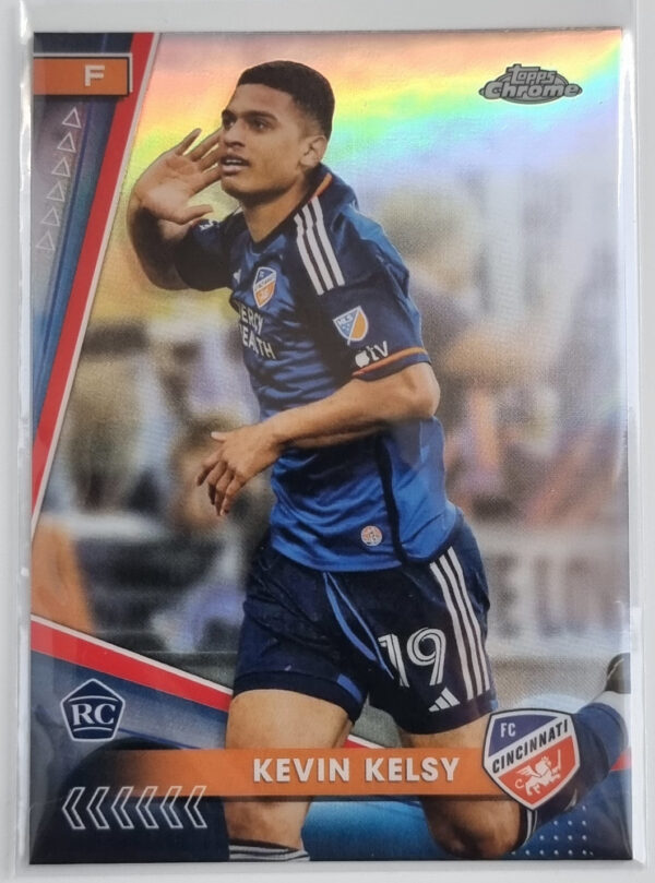 2024 Topps Chrome MLS Refractors #106 Kevin Kelsy