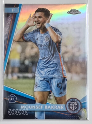 2024 Topps Chrome MLS Refractors #47 Mounsef Bakrar