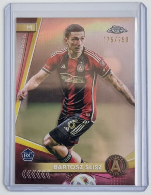 2024 Topps Chrome MLS Rose Gold Refractors #111 Bartosz Slisz