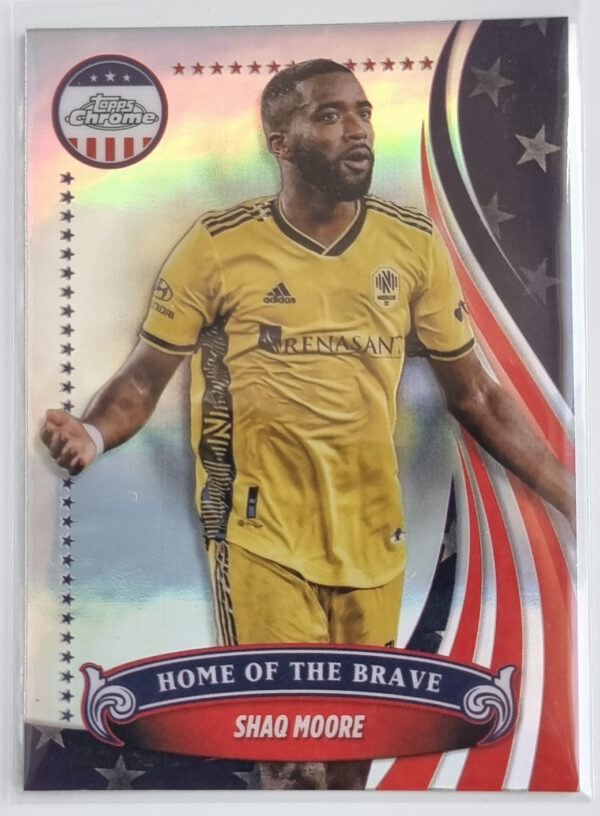 2024 Topps Chrome MLS The Brave #BR13 Shaq Moore