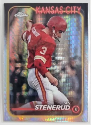 2024 Topps Chrome Prism Refractors #98 Jan Stenerud