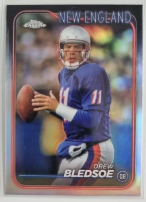2024 Topps Chrome Refractors #122 Drew Bledsoe