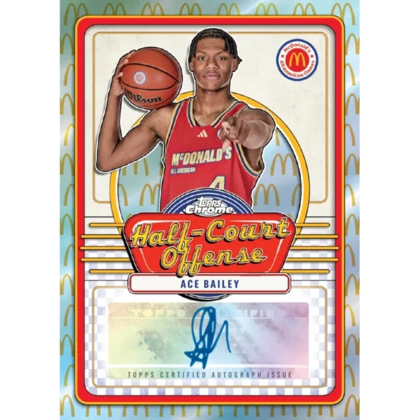 2024 Topps McDonald's All-American Chrome Mega Box – Image 8