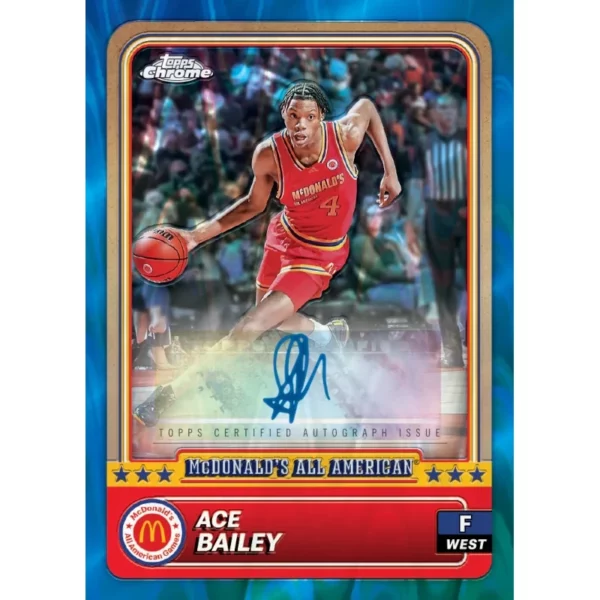 2024 Topps McDonald's All-American Chrome Mega Box – Image 7