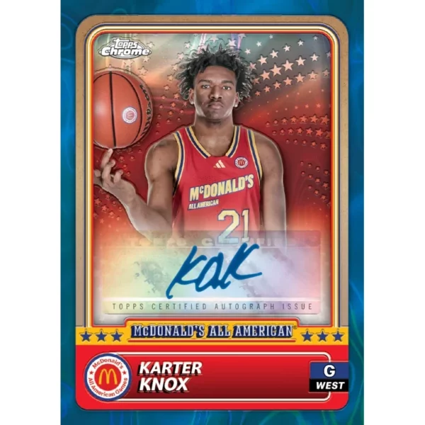 2024 Topps McDonald's All-American Chrome Mega Box – Image 5