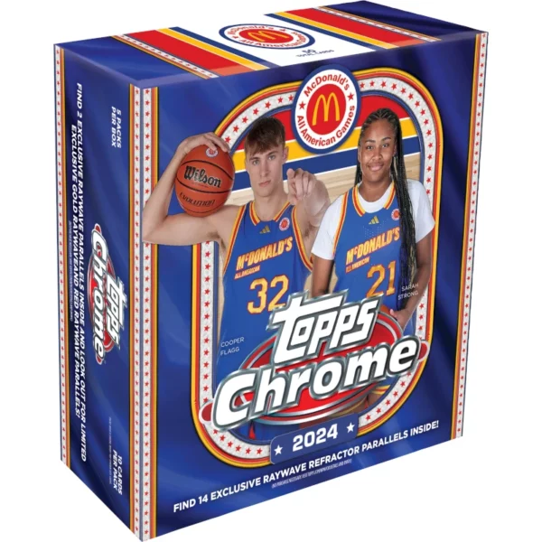 2024 Topps McDonald's All-American Chrome Mega Box