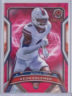 2024 Topps Resurgence Crimson Surge #111 Keon Coleman