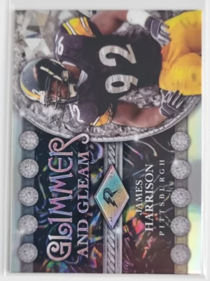 2024 Topps Resurgence Glimmer and Gleam Refractors #GG24 James Harrison