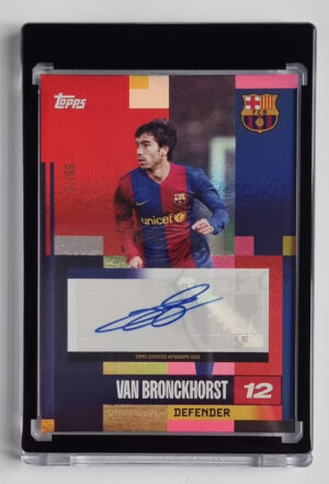 2024-25 Topps FC Barcelona Team Set #AUVB Giovanni Van Bronckhorst