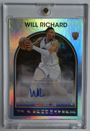 2025-26 Hoops '89 Signatures #89SWR Will Richard