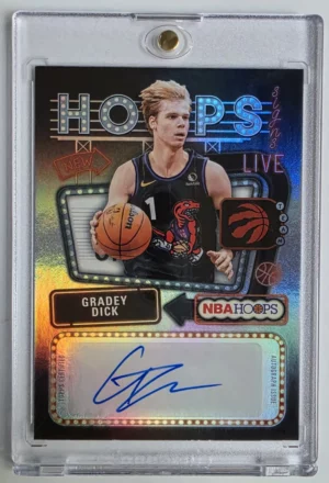 2025-26 Hoops Hoops Signs #HSGD Gradey Dick